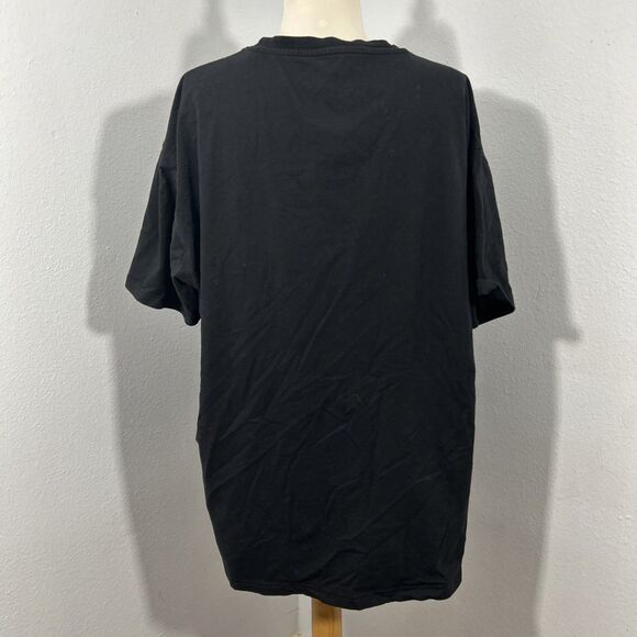 Bleecker Mercer T‎ Shirt Mens 2X Black Graffiti Artsy Graphic Grunge Y2K 90s - Picture 3 of 8